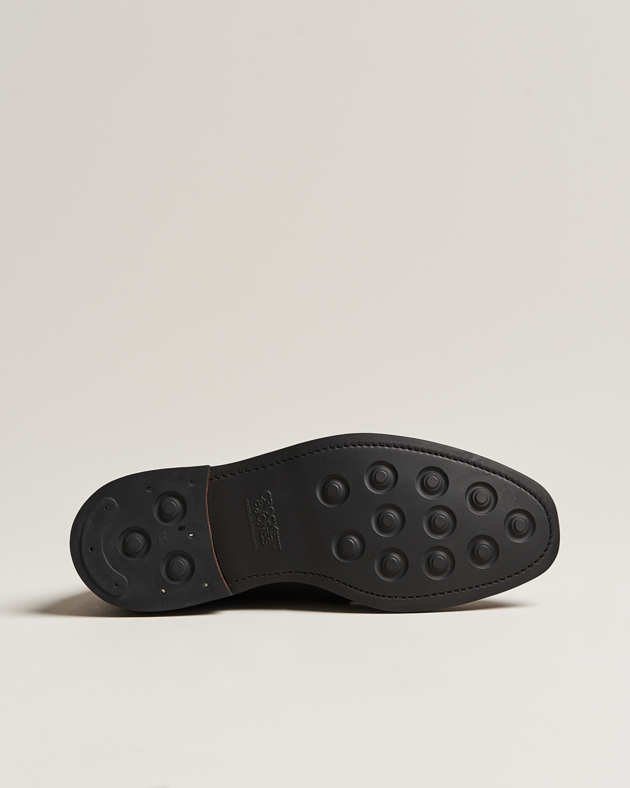 Herre | Støvler | Crockett & Jones | Molton Chukka Black Rough-Out Suede