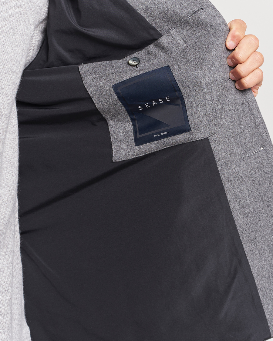 Herre | Dressjakker | SEASE | Ellen Wool/Cashmere Blazer Light Grey