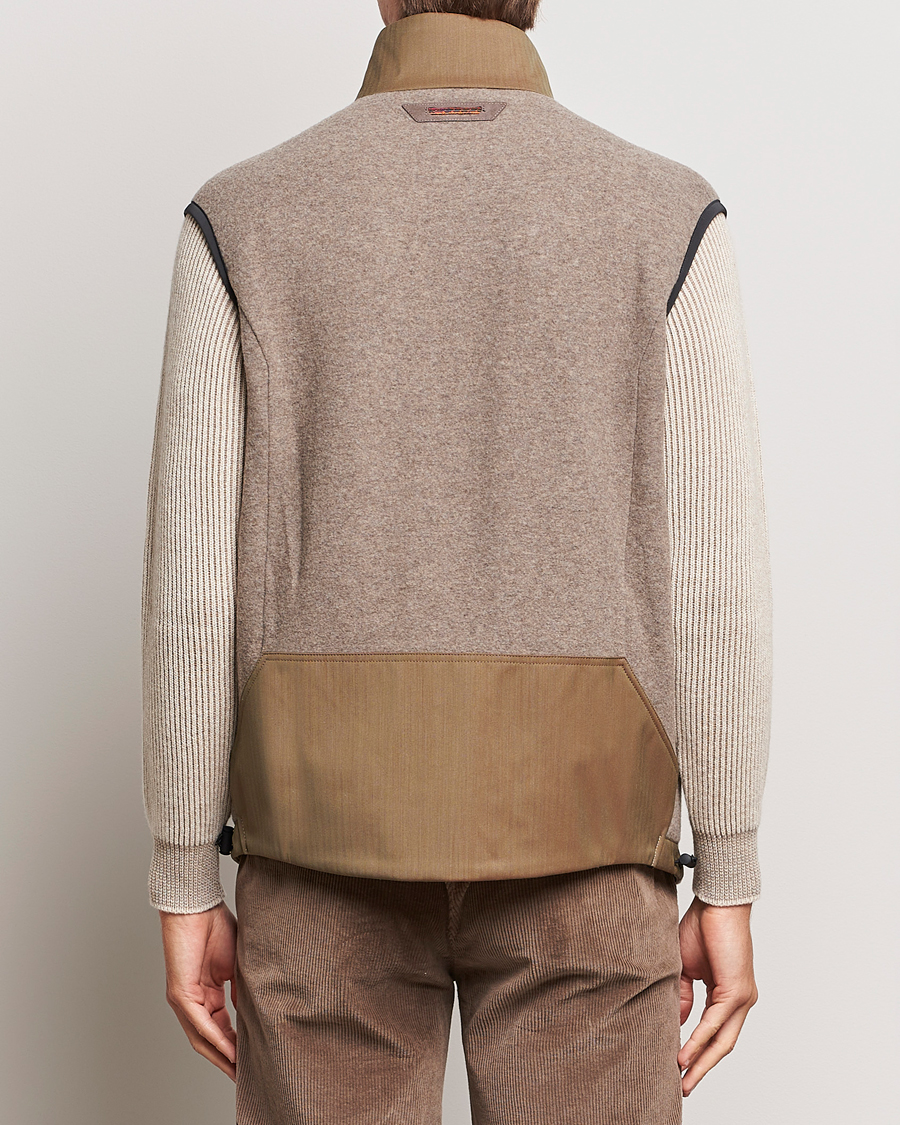 Herre | Jakker | SEASE | Explorer Cashmere Fleece Vest Oyster