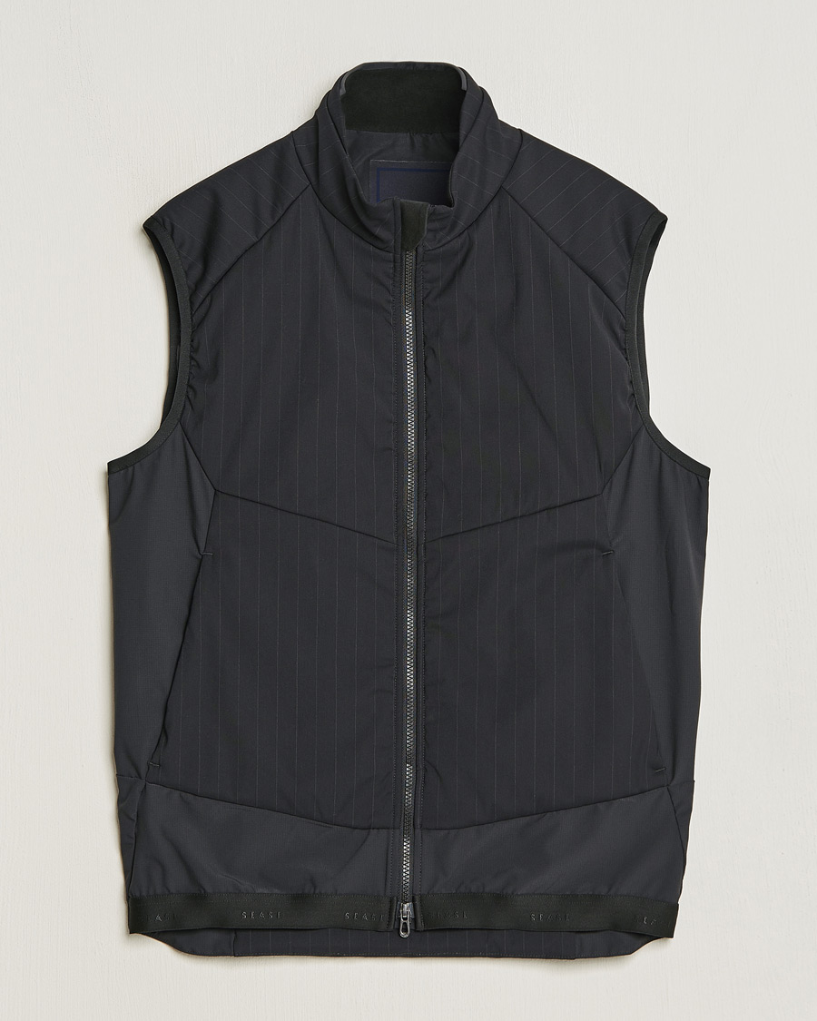 Herre | SEASE | SEASE | Predator Wool/Nylon Insulated Vest Black