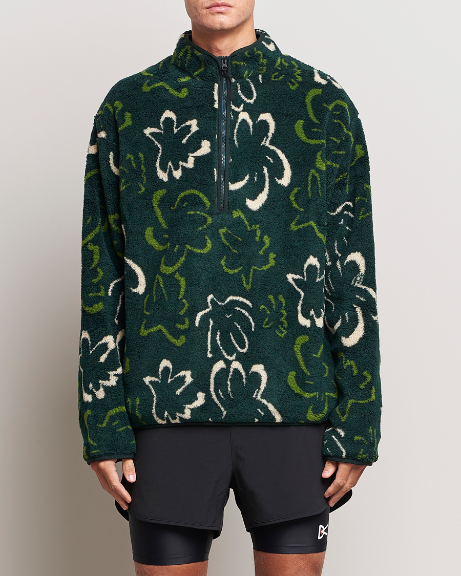 Herre | Gensere | District Vision | Half-Zip Pile Fleece Bloom