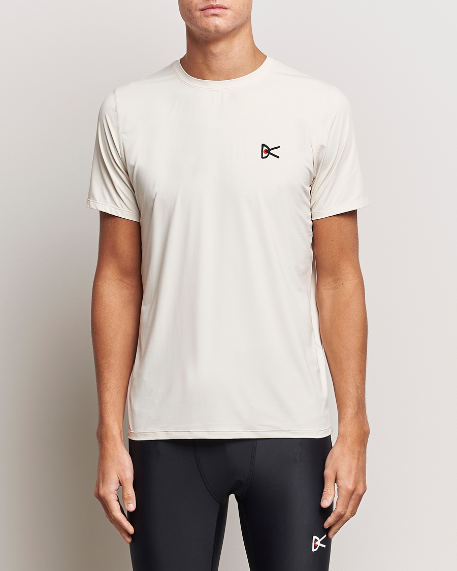 Herre | Klær | District Vision | Ultralight Aloe Short Sleeve Mushroom