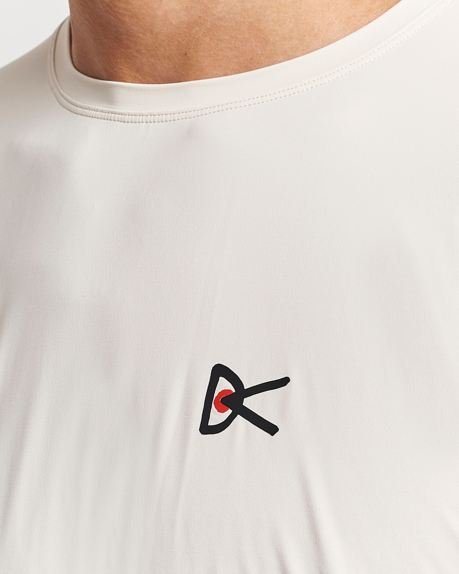 Herre | T-Shirts | District Vision | Ultralight Aloe Long Sleeve Mushroom