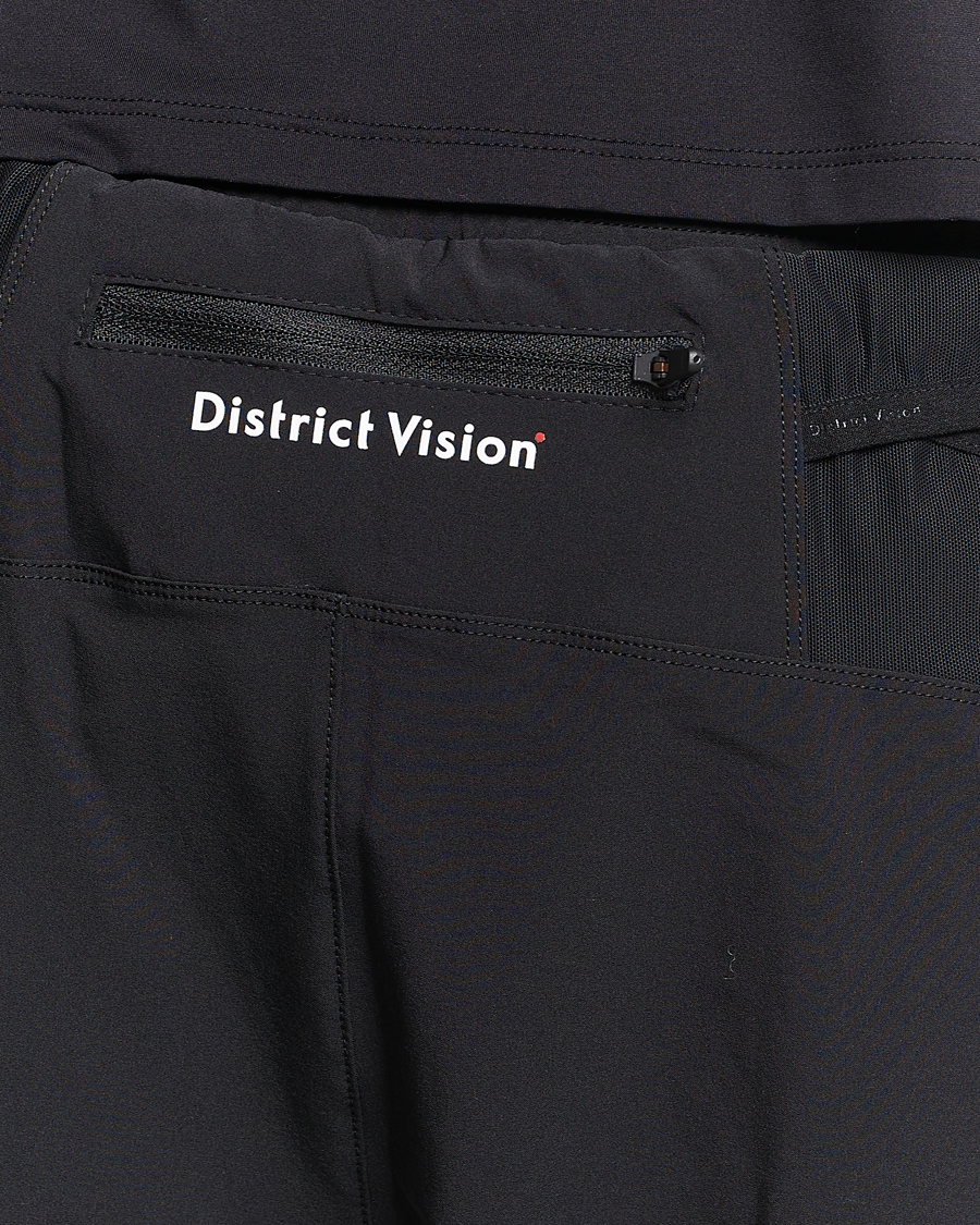 Herre | Shorts | District Vision | Layered Pocketed Trail Shorts Black