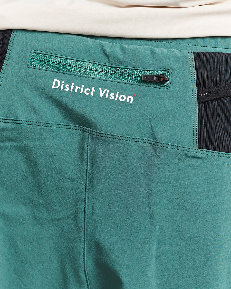 Herre | Shorts | District Vision | Layered Pocketed Trail Shorts Pine