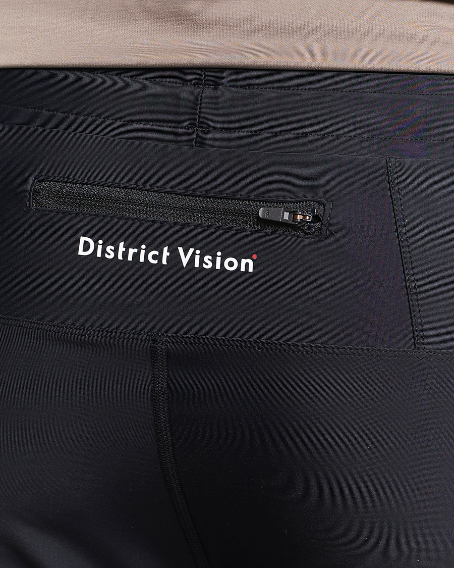 Herre | Bukser | District Vision | Recycled Pocketed Tights Black