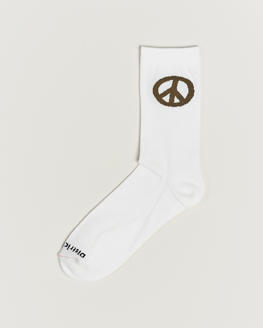 Herre | | District Vision | Performance Cordura® Crew Socks White