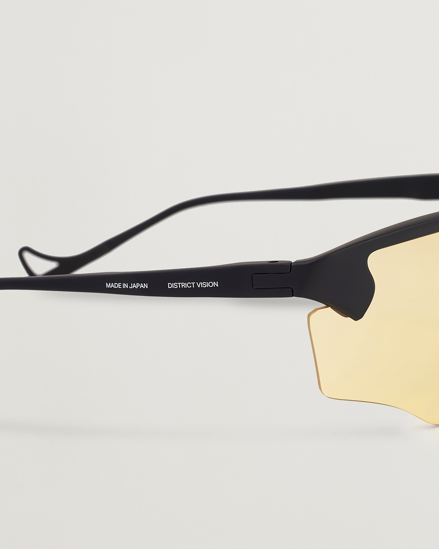 Herre | District Vision Junya Racer Black, D+ Sports Yellow | District Vision | Junya Racer Black, D+ Sports Yellow