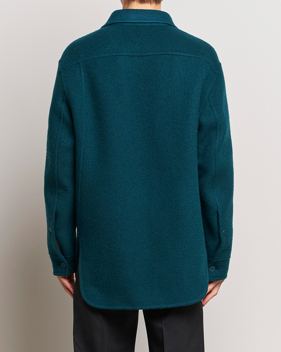 Herre | Skjorter | Lanvin | Wool/Mohair Overshirt Dragon
