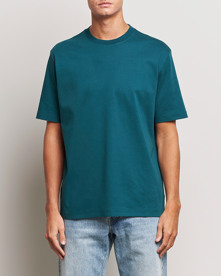 Herre | Kortermede t-shirts | Lanvin | Curb Back Logo T-Shirt Dragon