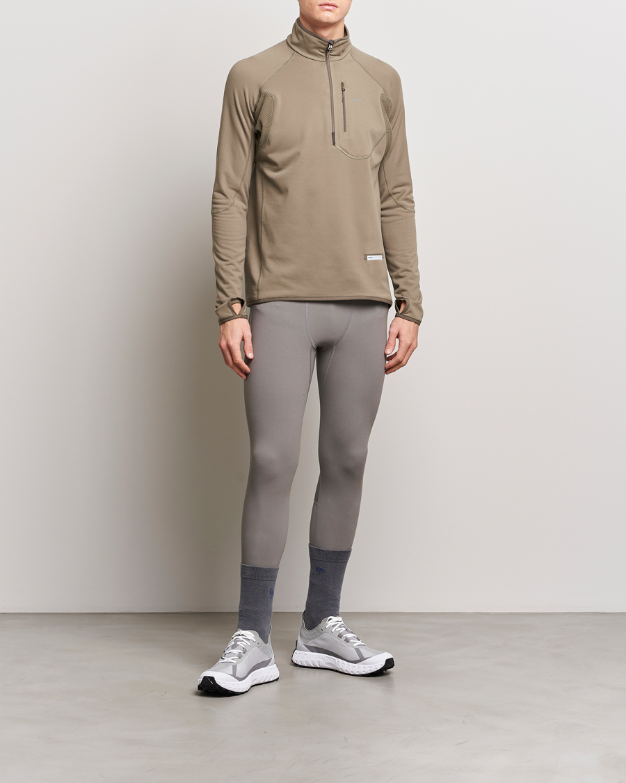 Herre | Gensere | Satisfy | GhostFleece Half Zip Smoky Quartz