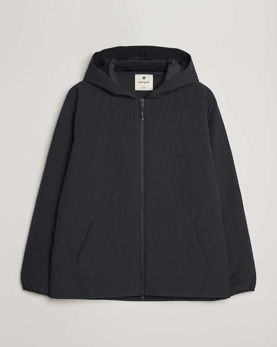Herre | Jakker | Snow Peak | Flexible Insulated Zip Hoodie Black