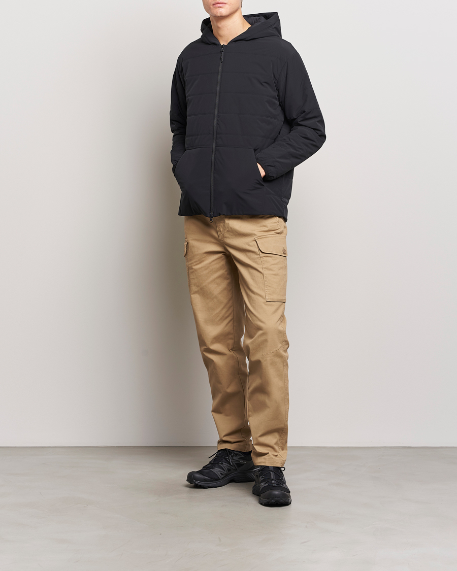 Herre | Jakker | Snow Peak | Flexible Insulated Zip Hoodie Black