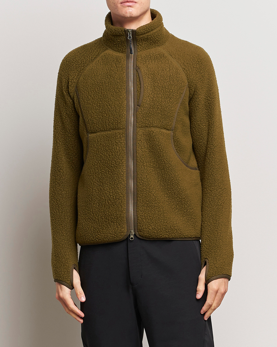 Herre | Snow Peak | Snow Peak | Thermal Boa Fleece Jacket Olive