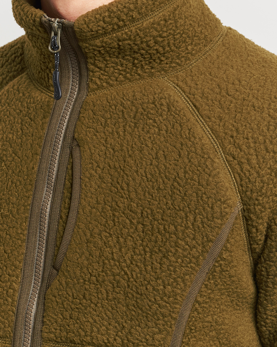 Herre | Gensere | Snow Peak | Thermal Boa Fleece Jacket Olive