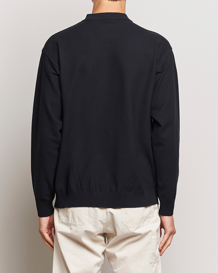Herre | Gensere | Snow Peak | Cotton Blend Pullover Black