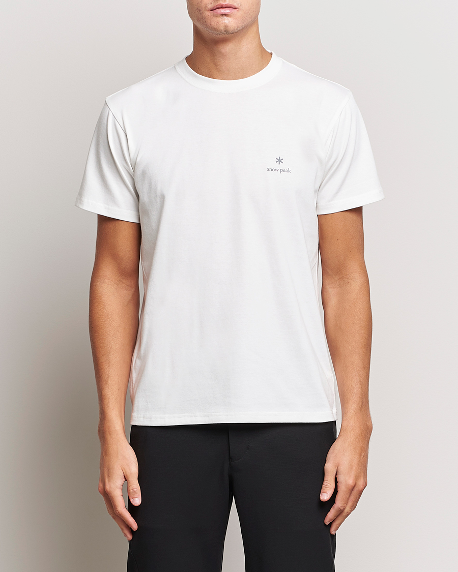 Herre | | Snow Peak | Logo T-Shirt White