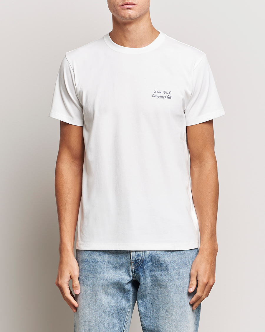 Herre | Snow Peak | Snow Peak | Camping Club T-Shirt White