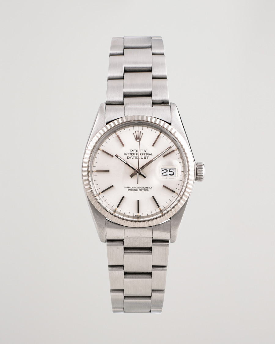 Herre | Rolex Pre-Owned Datejust 16014 Oyster Perpetual Steel | Rolex Pre-Owned | Datejust 16014 Oyster Perpetual Steel