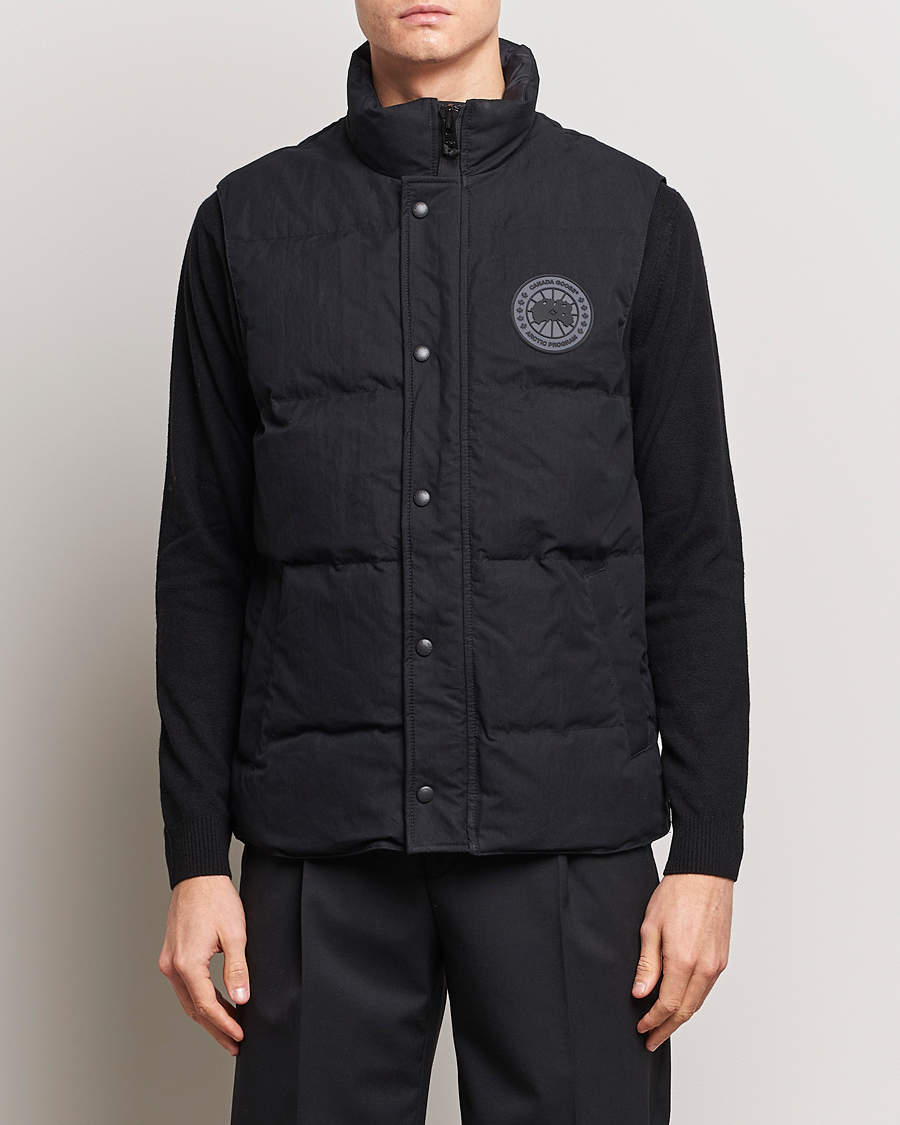 Herre | Klær | Canada Goose Black Label | Garson Vest Black