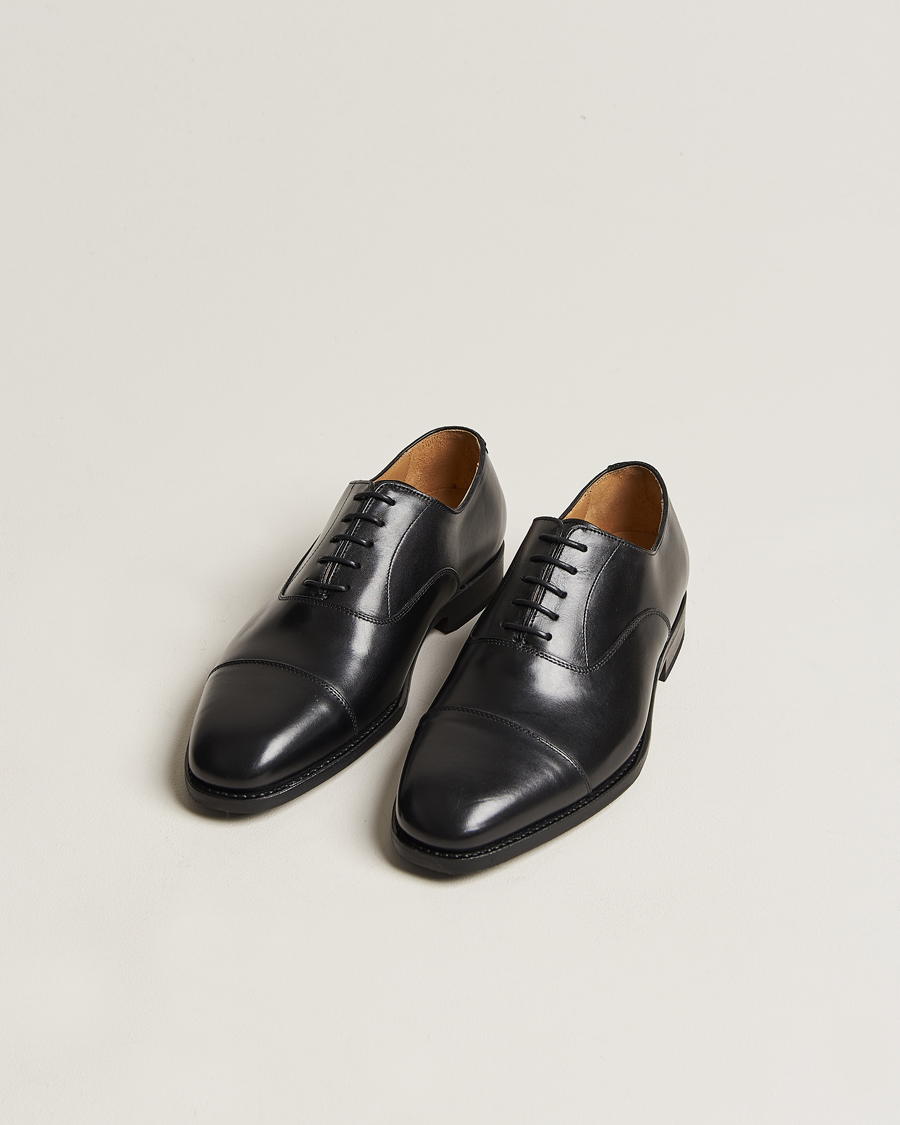 Herr | Skor | Myrqvist | Äppelviken Oxford Black Calf