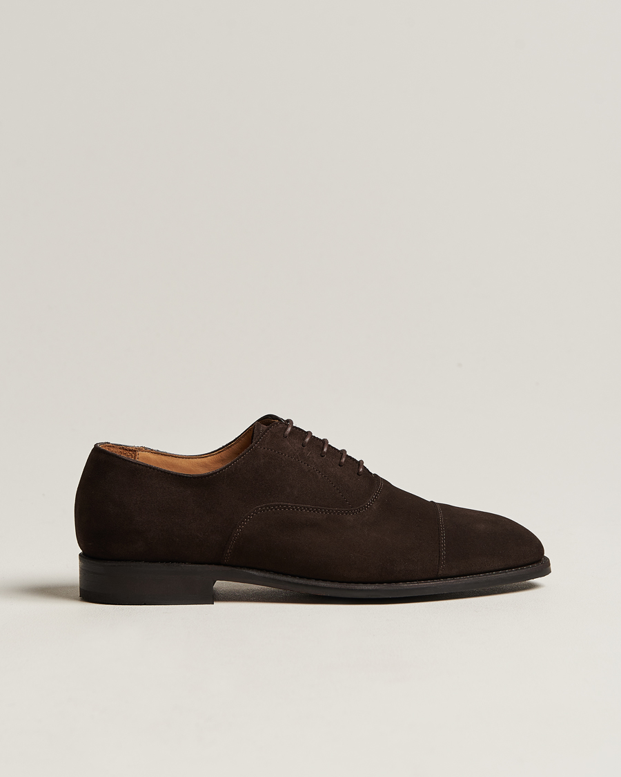 Herre | Myrqvist Äppelviken Oxford Dark Brown Suede | Myrqvist | Äppelviken Oxford Dark Brown Suede