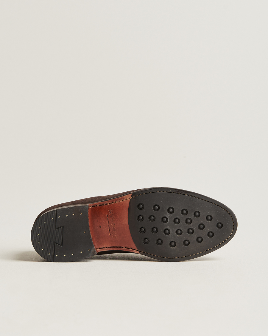 Herre | Myrqvist Stenhammar Loafer Dark Brown Suede | Myrqvist | Stenhammar Loafer Dark Brown Suede