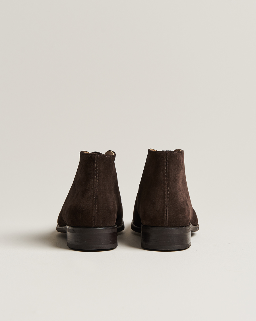 Herre | Myrqvist Gyllsjö Chukka Boot Dark Brown Suede | Myrqvist | Gyllsjö Chukka Boot Dark Brown Suede