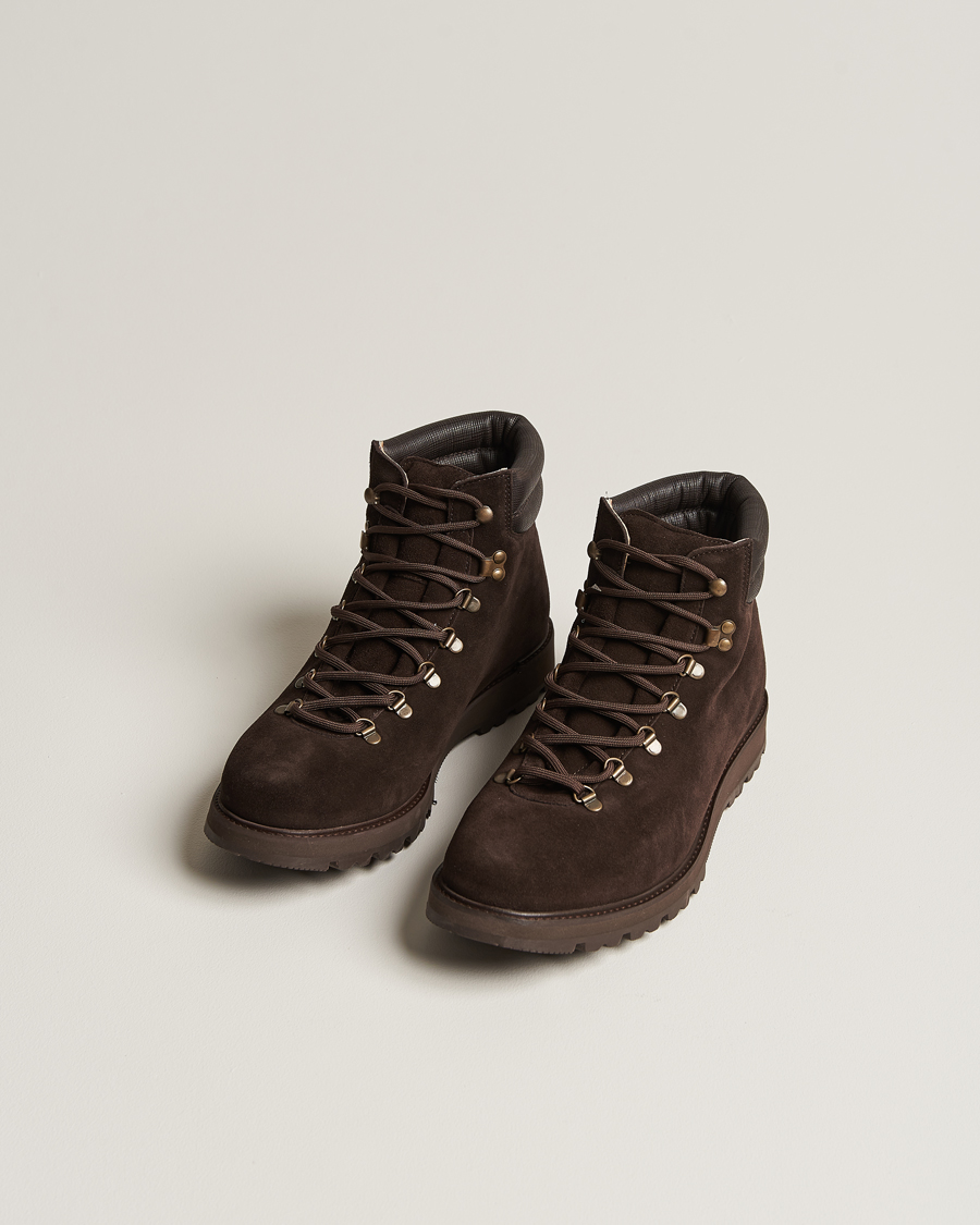 Herre | Myrqvist | Myrqvist | Duved II Laced Boot Dark Brown Suede