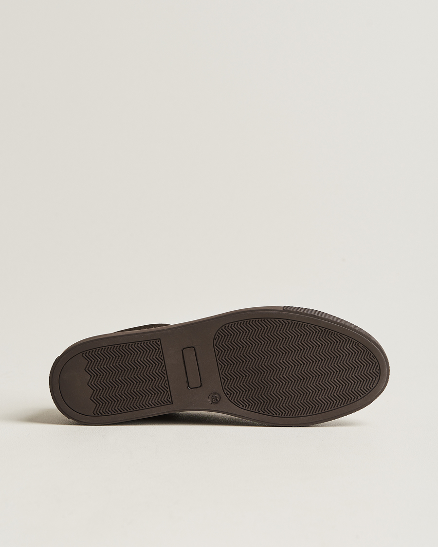 Herre | Myrqvist Oaxen Monochrome Sneaker Dark Brown Suede | Myrqvist | Oaxen Monochrome Sneaker Dark Brown Suede