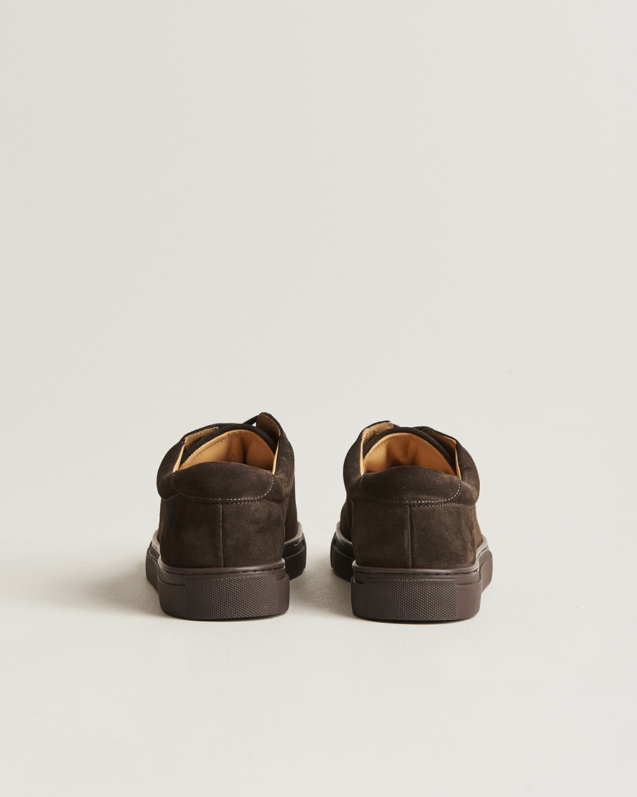 Herre | Sneakers | Myrqvist | Oaxen Monochrome Sneaker Dark Brown Suede