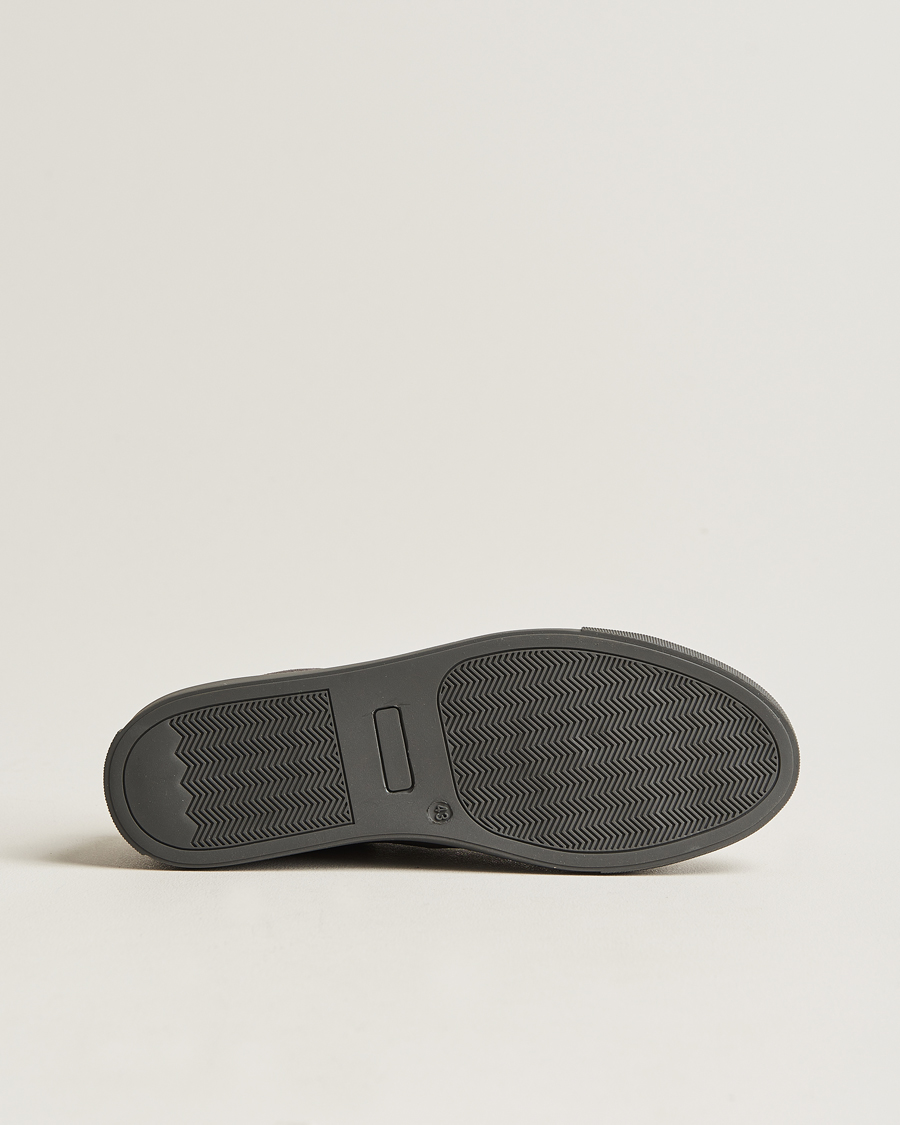 Herre | Myrqvist Oaxen Monochrome Sneaker Dark Grey Suede | Myrqvist | Oaxen Monochrome Sneaker Dark Grey Suede