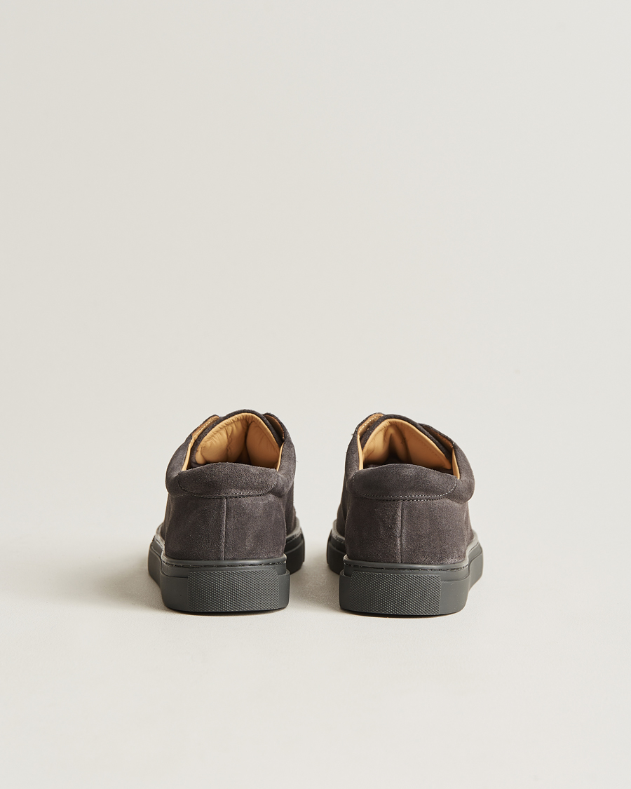 Herre | Sneakers | Myrqvist | Oaxen Monochrome Sneaker Dark Grey Suede