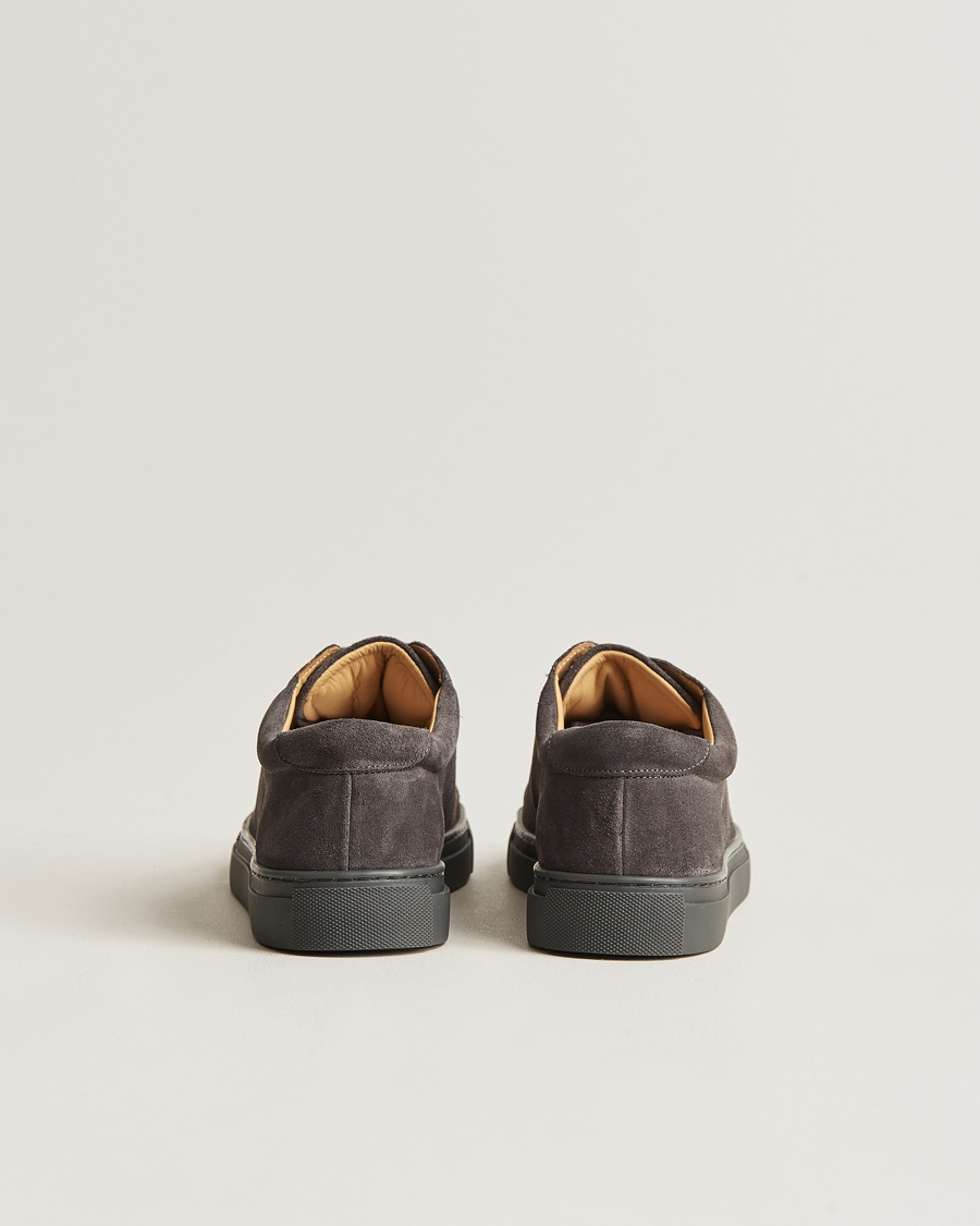Herre | Myrqvist Oaxen Monochrome Sneaker Dark Grey Suede | Myrqvist | Oaxen Monochrome Sneaker Dark Grey Suede