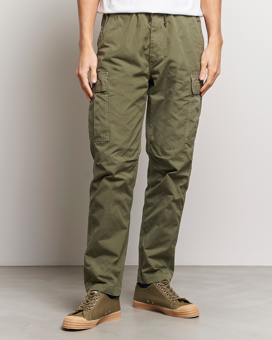 Herre | Avdelinger | orSlow | Easy Cargo Pants Army Green