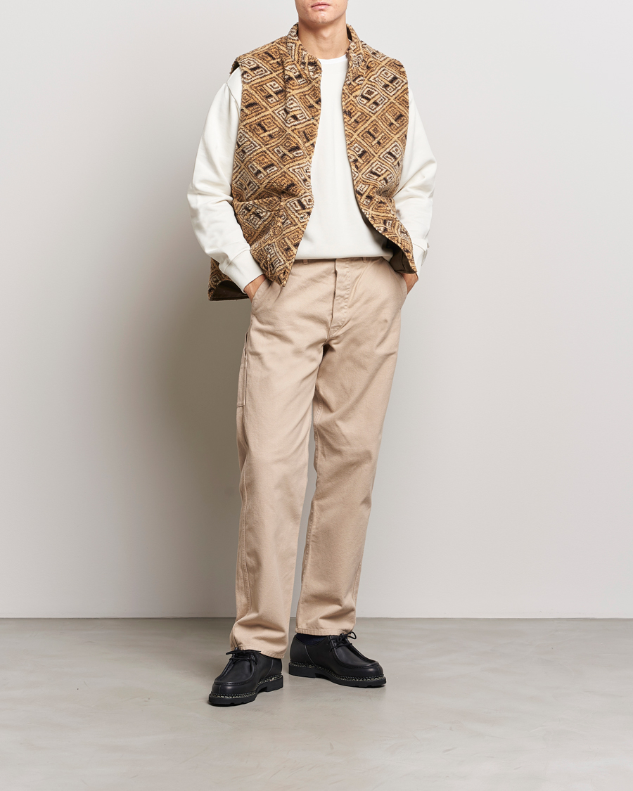 Herre | Jakker | orSlow | Reversible Kuba Vest Army Green