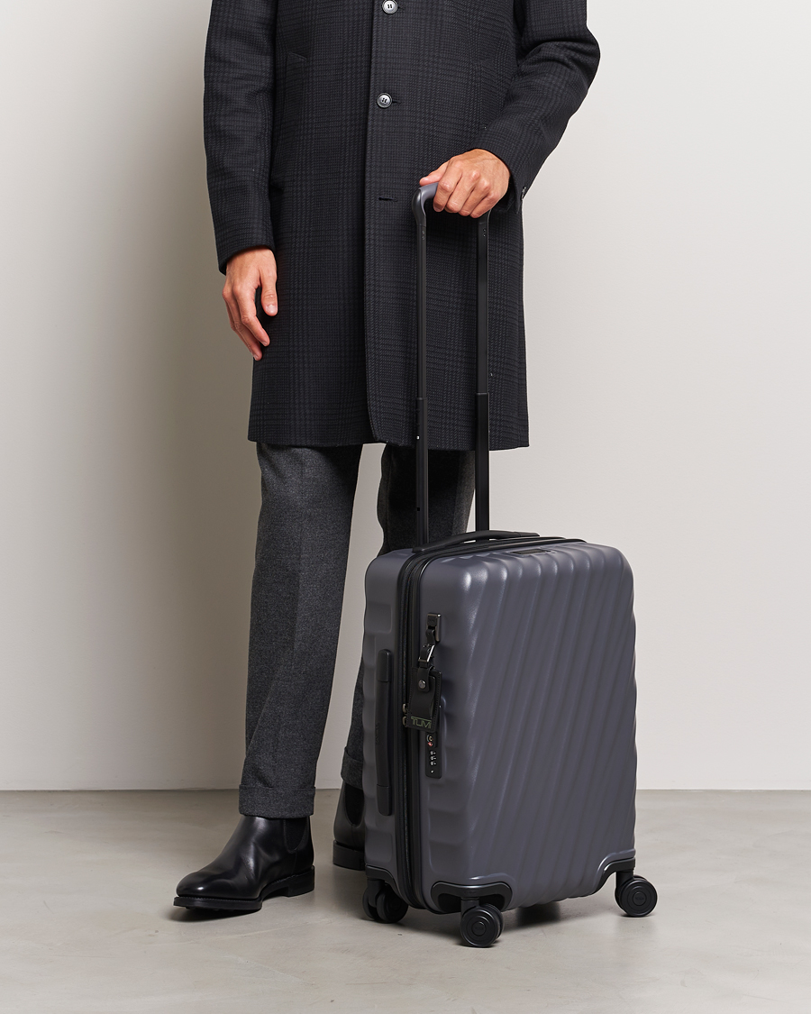 Herre | TUMI 19 Degree International Carry-on Trolley Grey | TUMI | 19 Degree International Carry-on Trolley Grey
