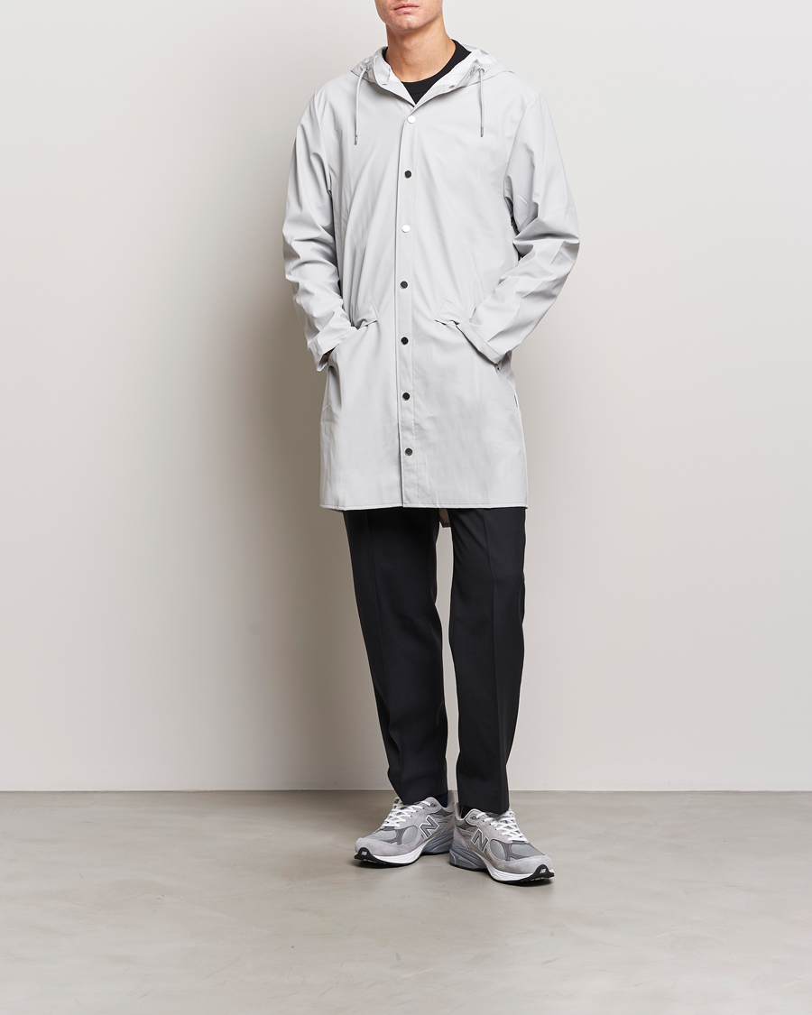 Herre | Jakker | RAINS | Long Jacket Ash