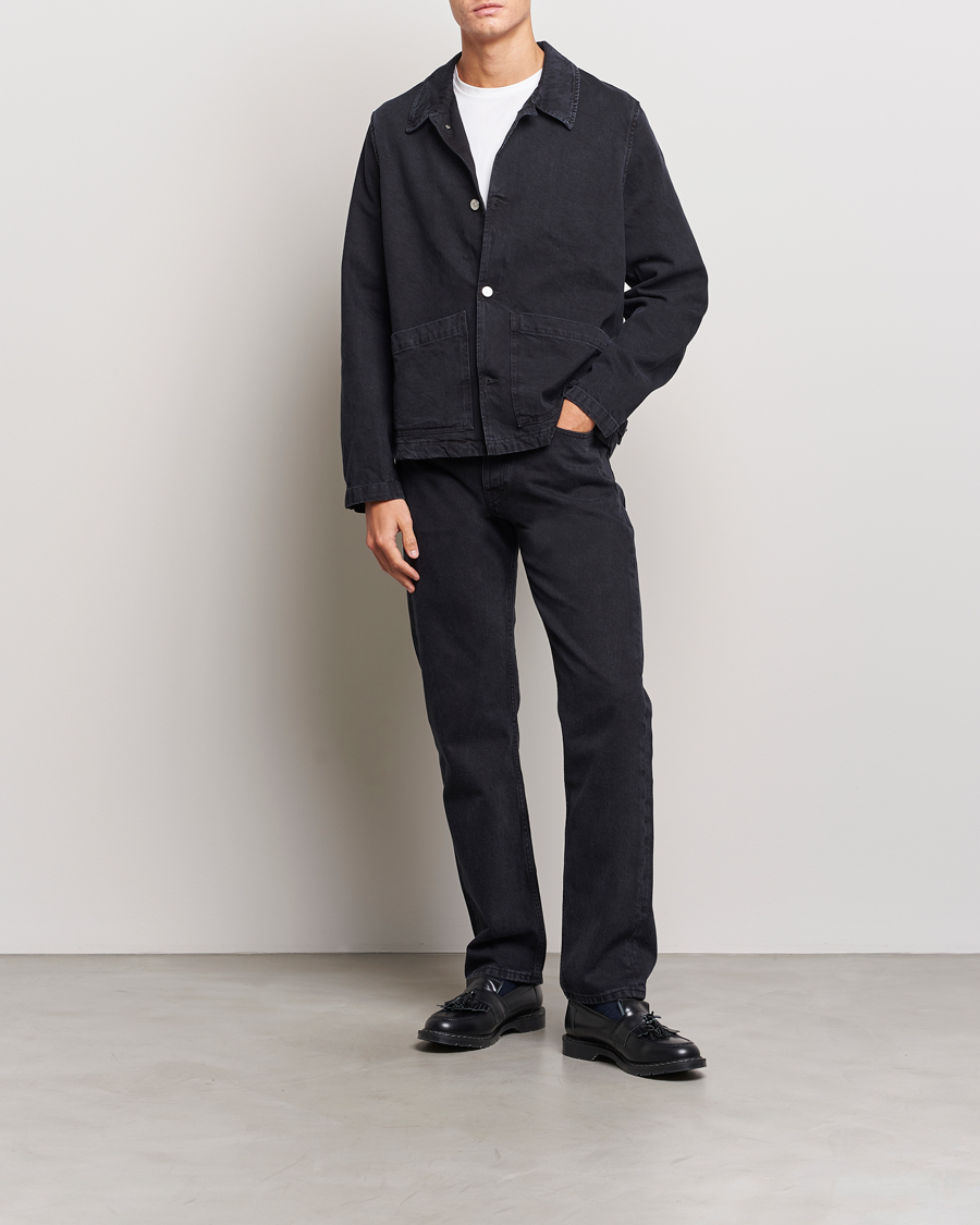 Herre | Jeans | Sunflower | Standard Jeans Washed Black
