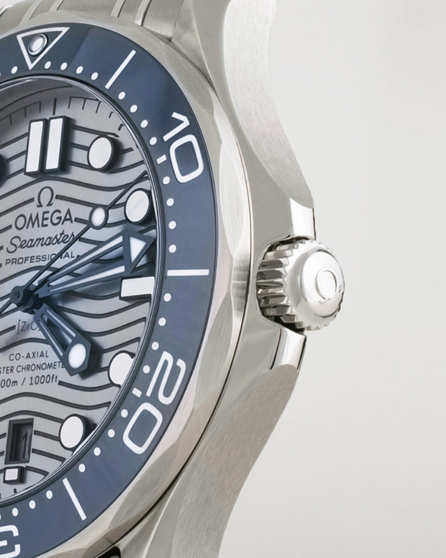Herre | Omega Pre-Owned Seamaster Diver 300M 210.30.42.20.06.001 Steel Silver | Omega Pre-Owned | Seamaster Diver 300M 210.30.42.20.06.001 Steel Silver