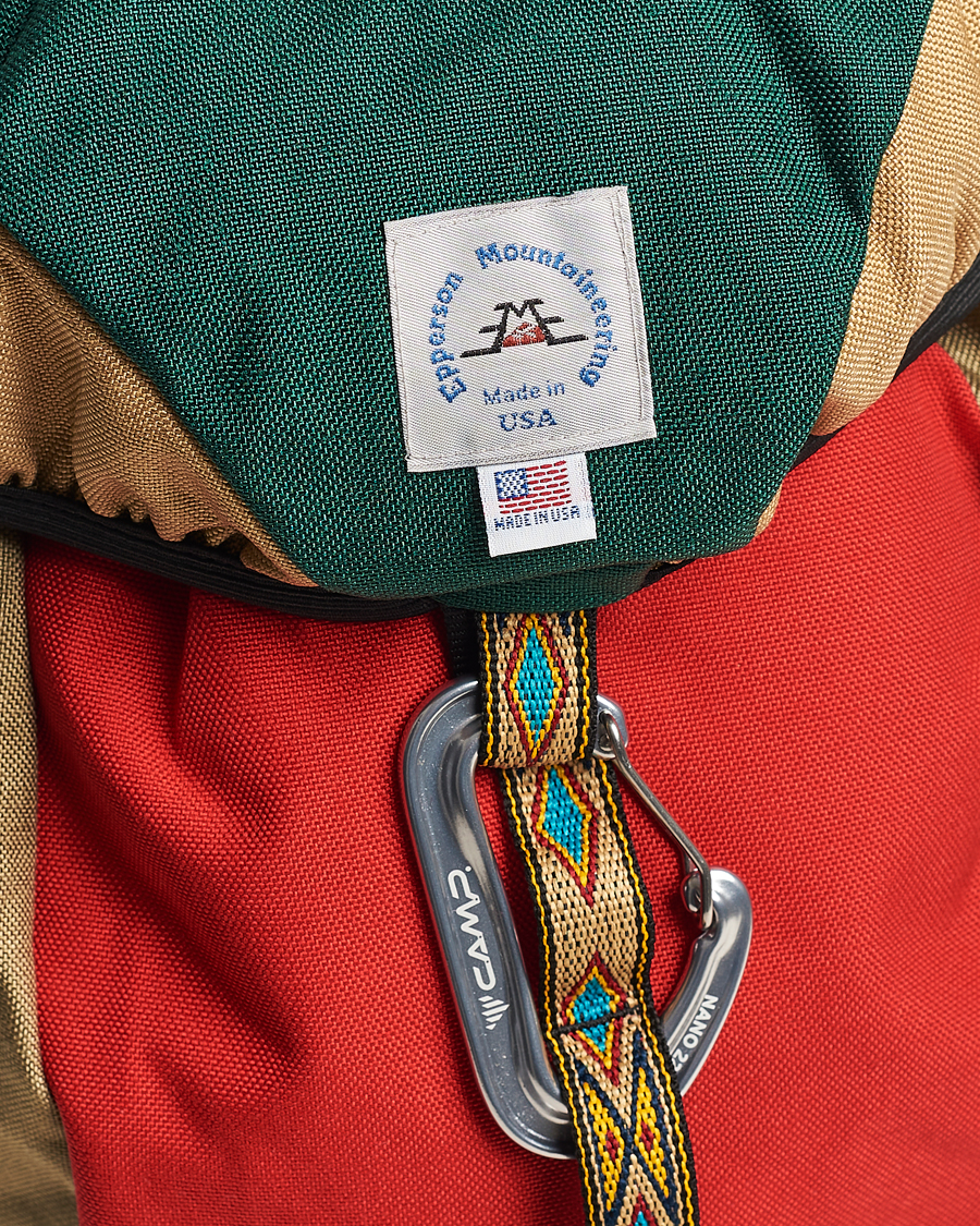 Herre | Epperson Mountaineering Medium Climb Pack Green/Barn Red | Epperson Mountaineering | Medium Climb Pack Green/Barn Red
