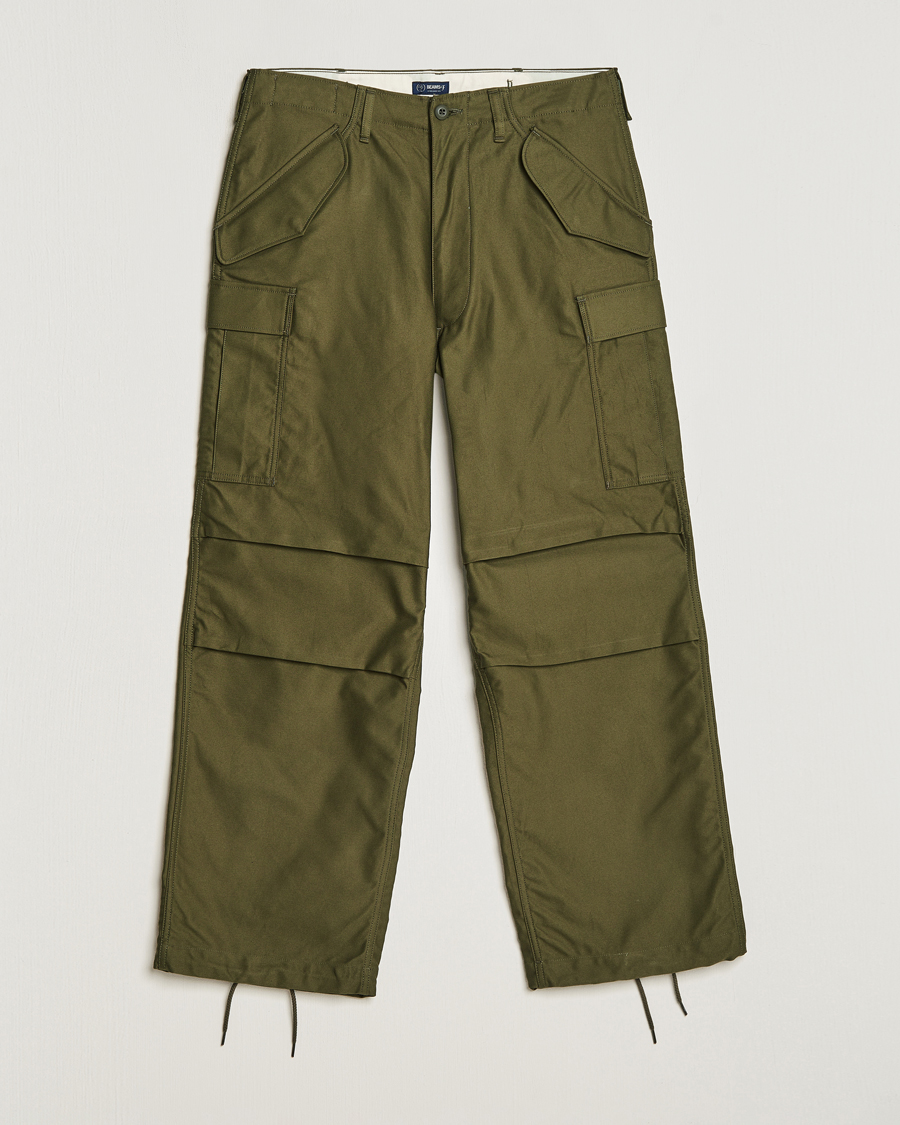 Herre |  | Beams F | Military Cargo Pants Olive