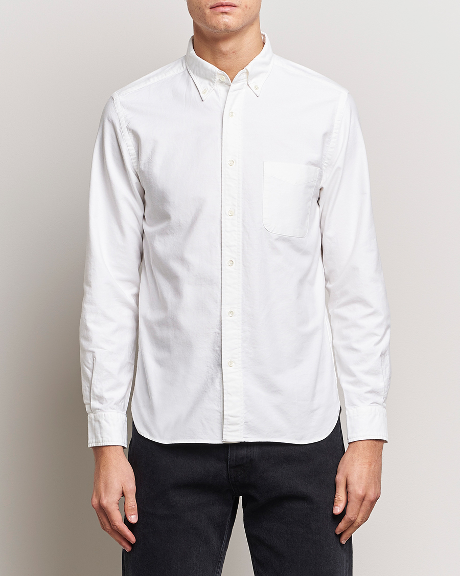 Herre | Oxfordskjorter | BEAMS PLUS | Oxford Button Down Shirt White