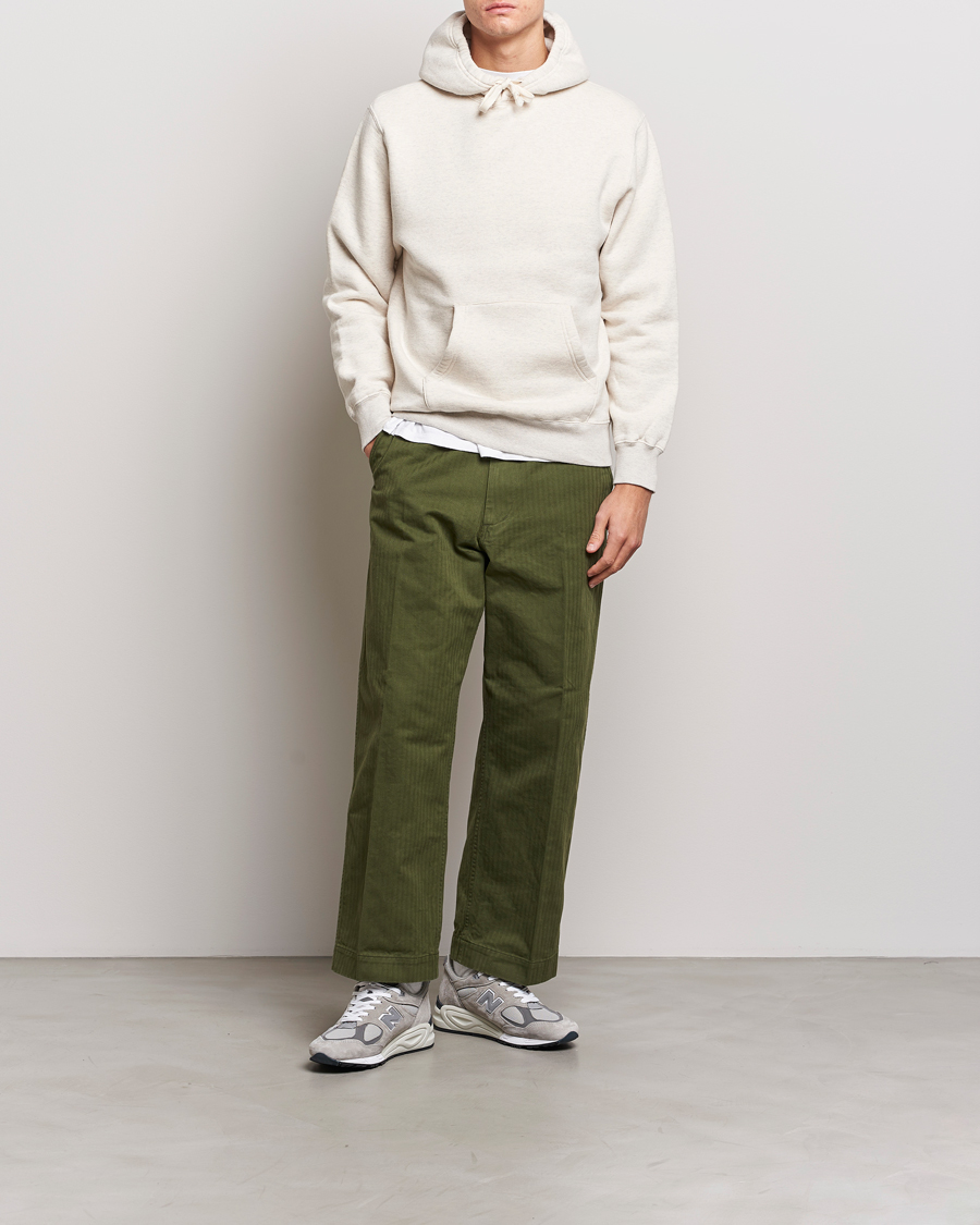 Herre | Gensere | BEAMS PLUS | Japanese Pullover Hoodie Off White