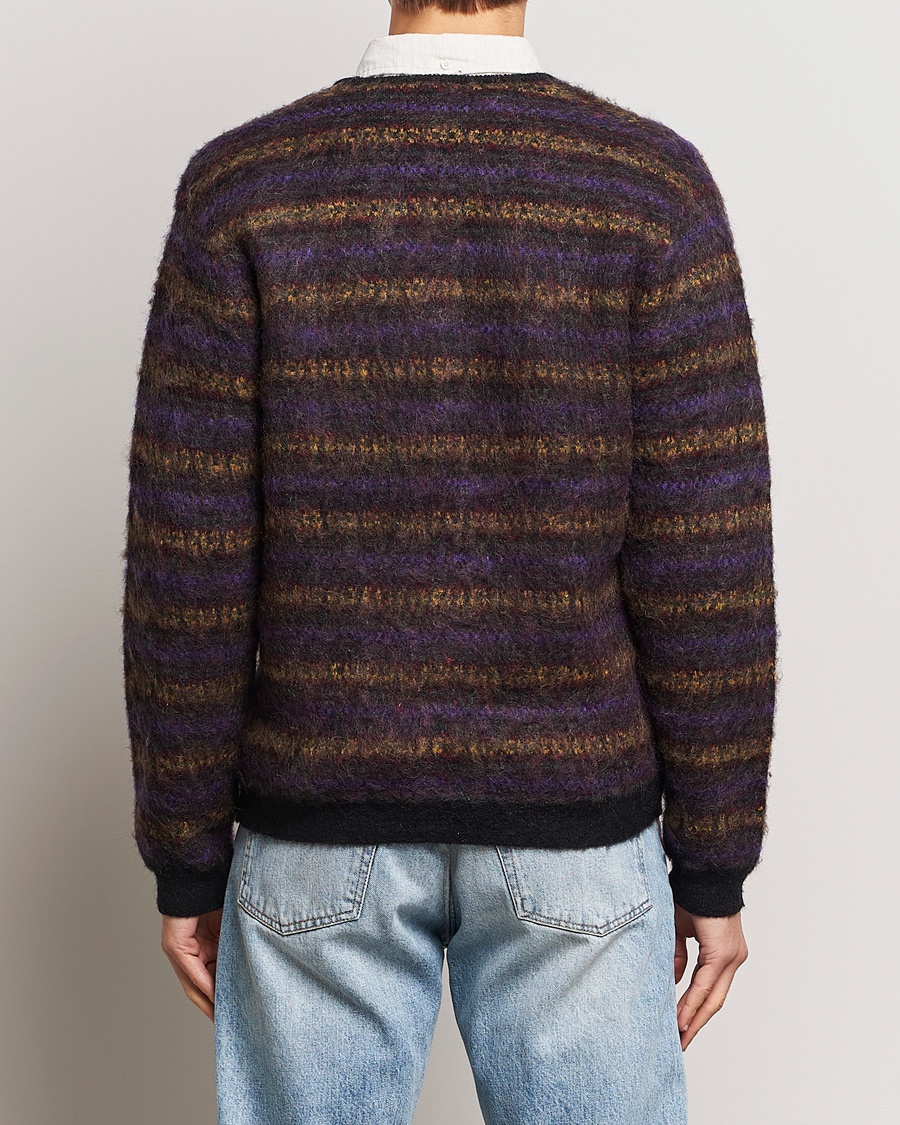 Herre | Gensere | BEAMS PLUS | Fairisle Jacquard Cardigan Grey