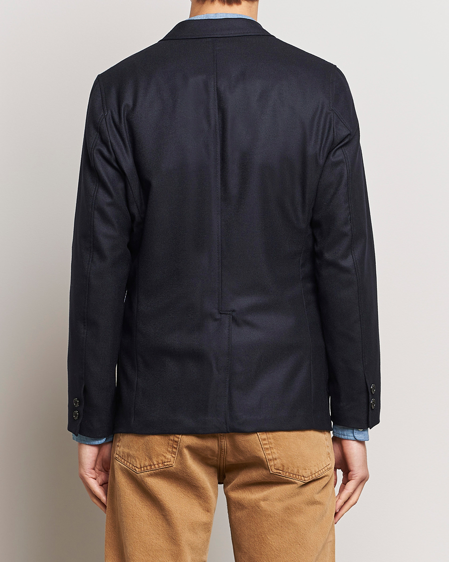 Herre | Dressjakker | BEAMS PLUS | Flannel Blazer Navy