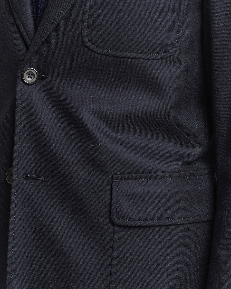 Herre | Dressjakker | BEAMS PLUS | Flannel Blazer Navy