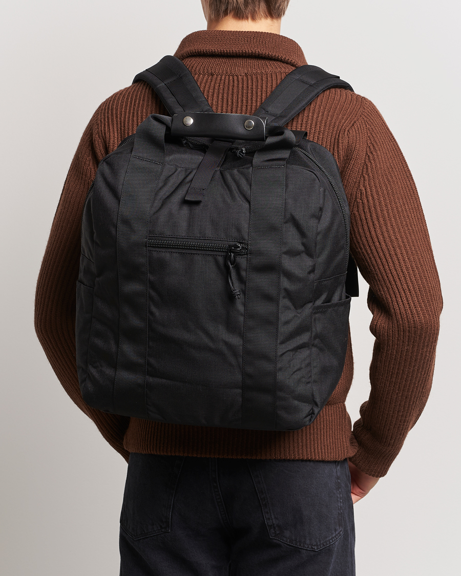 Herre | Totebags | BEAMS PLUS | Flight Day Pack Black