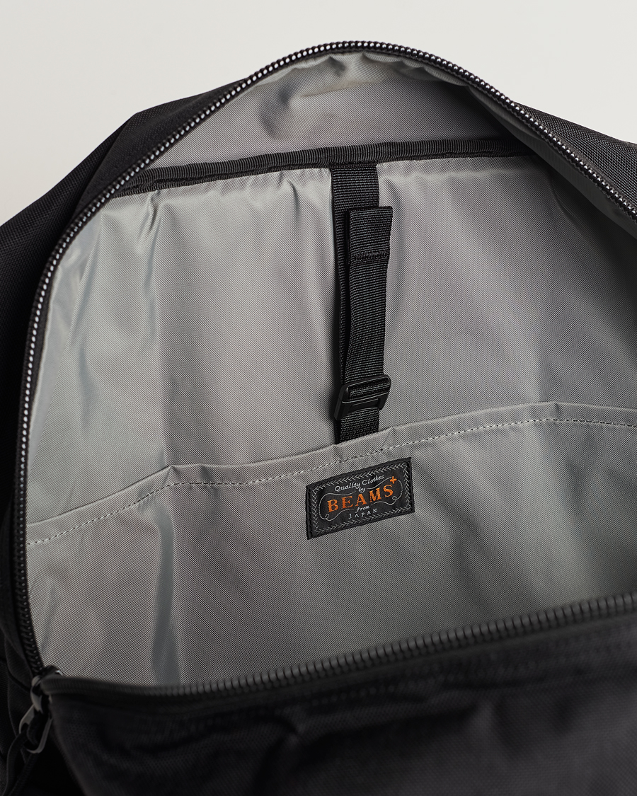 Herre | BEAMS PLUS Flight Day Pack Black | BEAMS PLUS | Flight Day Pack Black