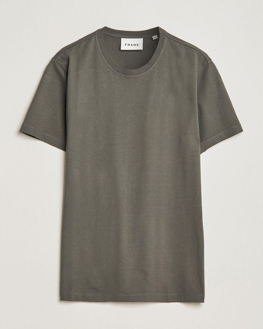 Herre |  | FRAME | Logo T-Shirt Charcoal Grey